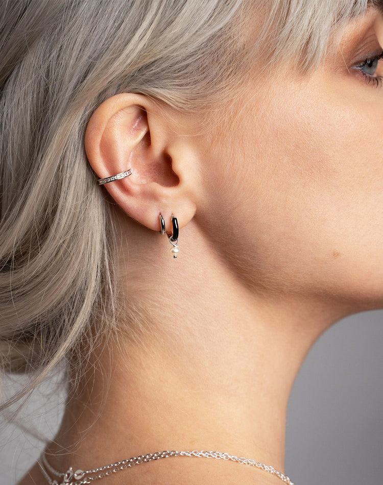 Eve Earring Charm in Silver